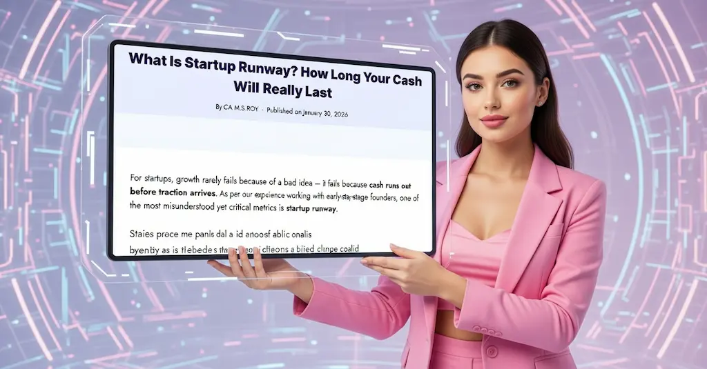 What Is Startup Runway? How Long Your Cash Will Really Last 3 Startup runway explained with burn rate and cash flow concepts