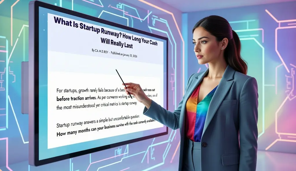 What Is Startup Runway? How Long Your Cash Will Really Last 1 Visual explanation of startup runway and monthly burn rate impact