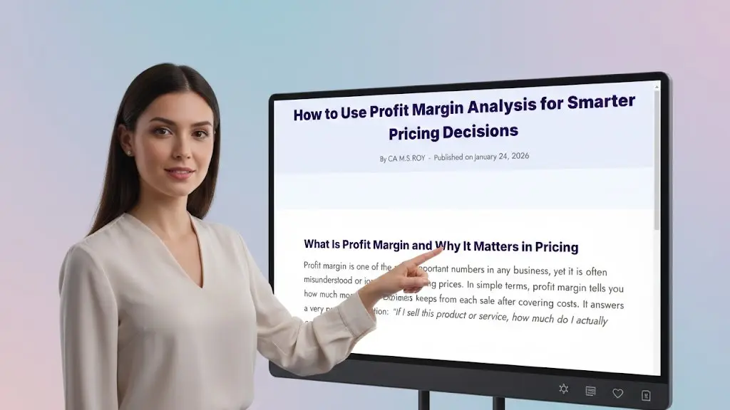 How to Use Profit Margin Analysis for Smarter Pricing Decisions 3 Profit margin analysis guide showing how pricing decisions impact business profitability