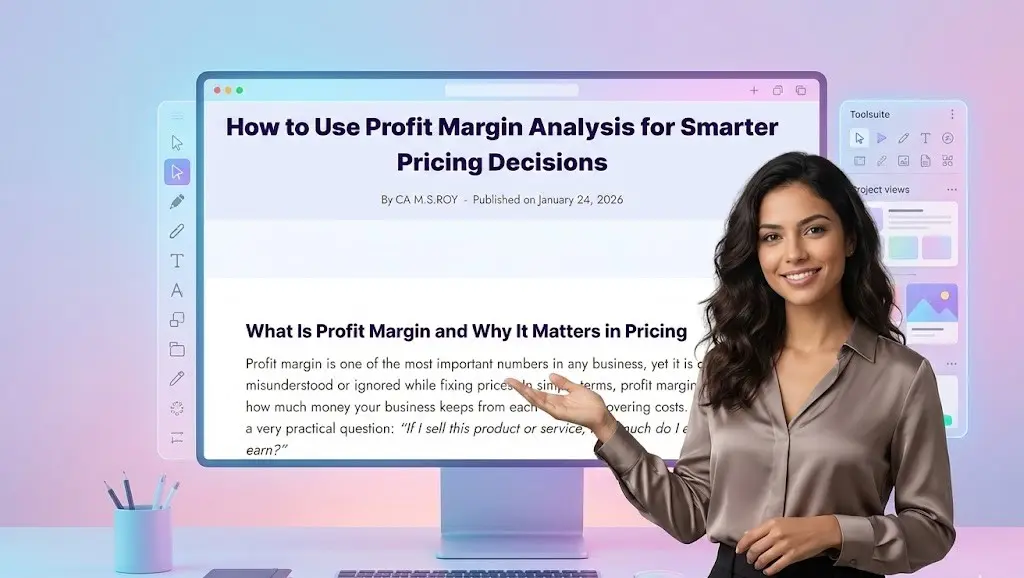 How to Use Profit Margin Analysis for Smarter Pricing Decisions 1 Explaining profit margin analysis and pricing decisions for small businesses