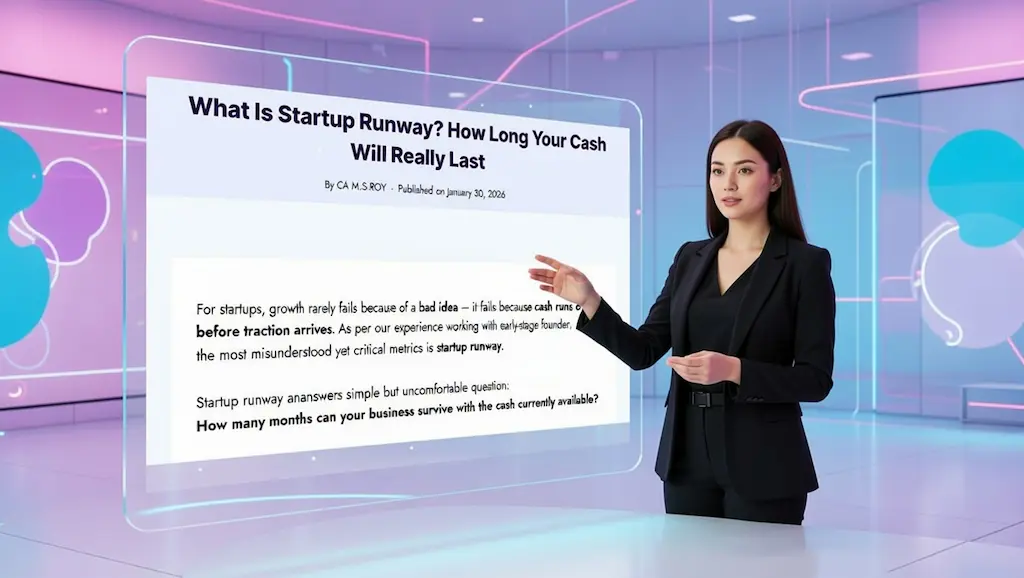 What Is Startup Runway? How Long Your Cash Will Really Last 2 Illustration showing how startup runway determines how long cash will last