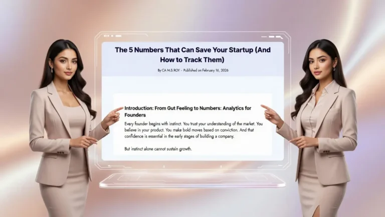 The 5 numbers that can save your startup including startup burn rate and runway calculation