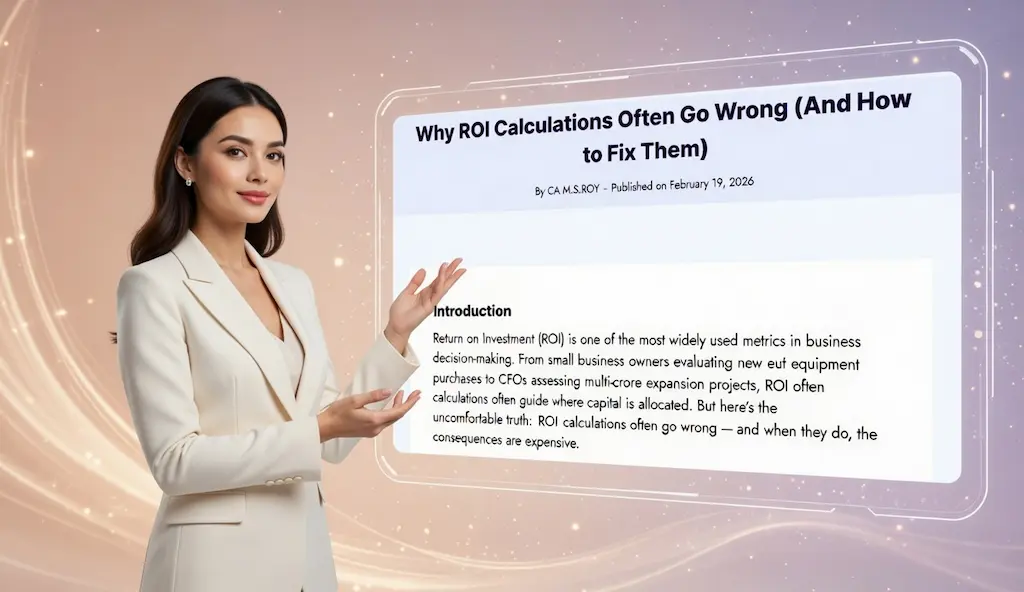 ROI Calculation Mistakes: Why ROI Goes Wrong and How to Fix It 4 Why ROI calculations go wrong and how to fix incorrect return on investment analysis