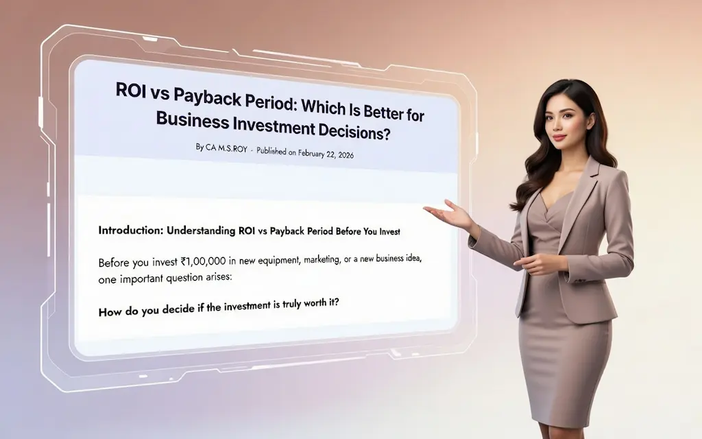 ROI vs Payback Period: Which Is Better for Business Investment Decisions? 4 ROI vs Payback Period investment comparison illustration