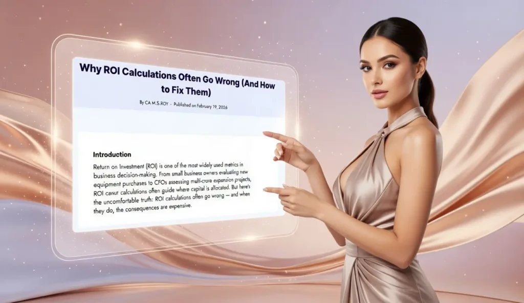 ROI Calculation Mistakes: Why ROI Goes Wrong and How to Fix It 3 Common ROI calculation mistakes in business decisions including cash flow and working capital errors