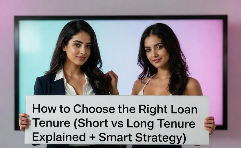 How to Choose the Right Loan Tenure (Short vs Long Tenure Explained + Smart Strategy) 5 Guide on how to choose loan tenure with short vs long tenure loan strategy and interest comparison