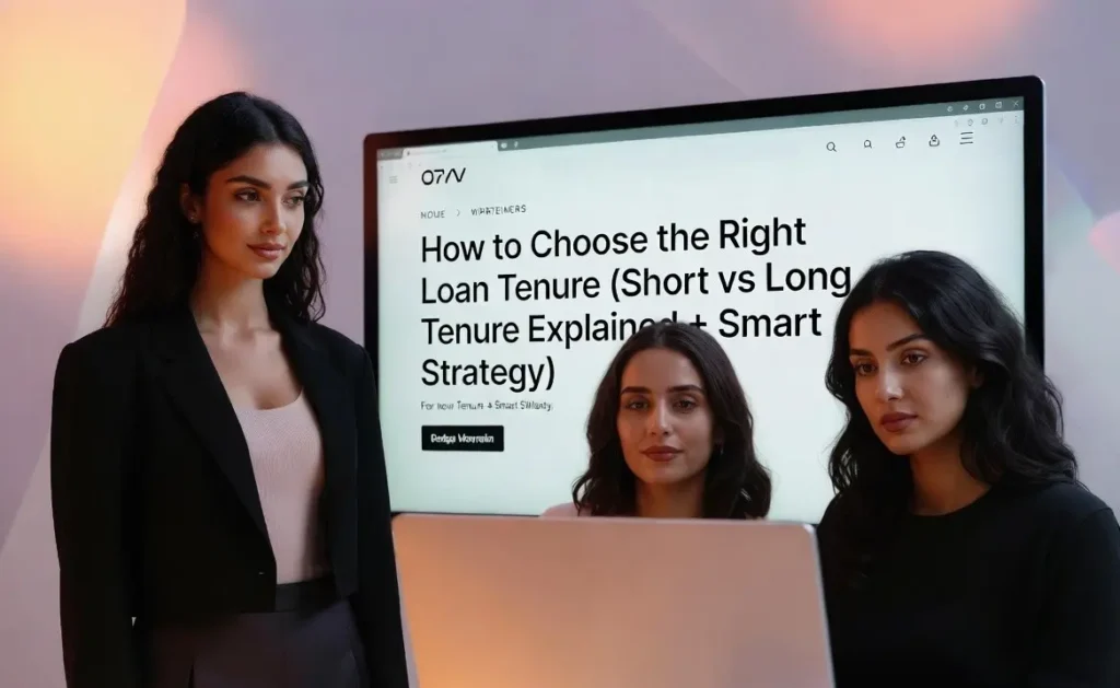 How to Choose the Right Loan Tenure (Short vs Long Tenure Explained + Smart Strategy) 4 How to choose loan tenure short vs long tenure loan explained with EMI vs tenure comparison