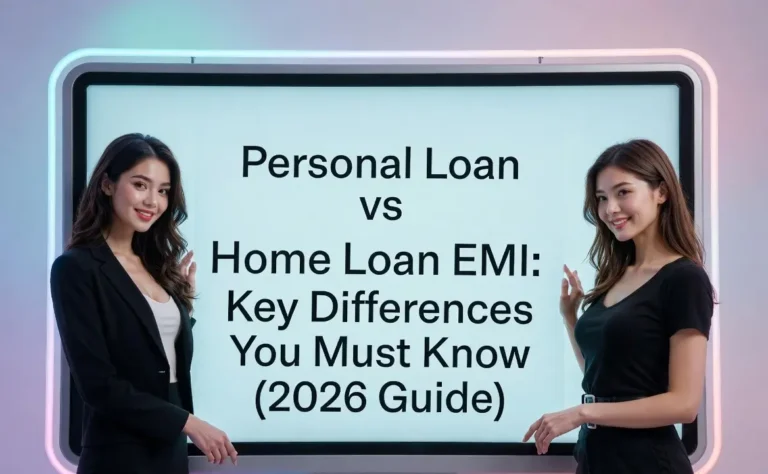 personal loan vs home loan EMI key differences explained 2026 guide