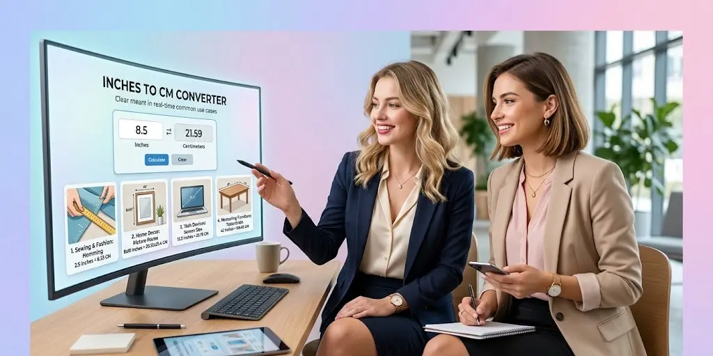 Inches To CM Converter 1 use cases inches to cm