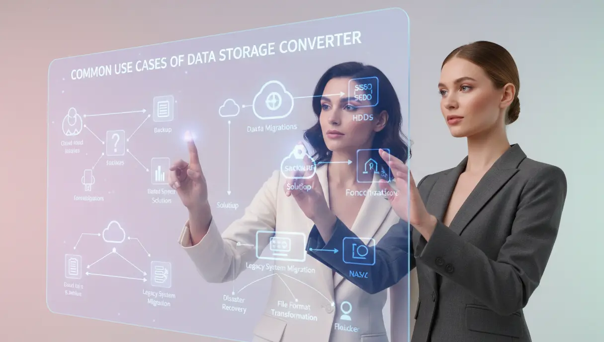 Data Storage Converter 5 COMMON USE OF DATA STORAGE TOOLS