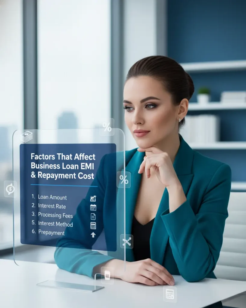 Business Loan EMI Calculator 5 common factor affecting emi