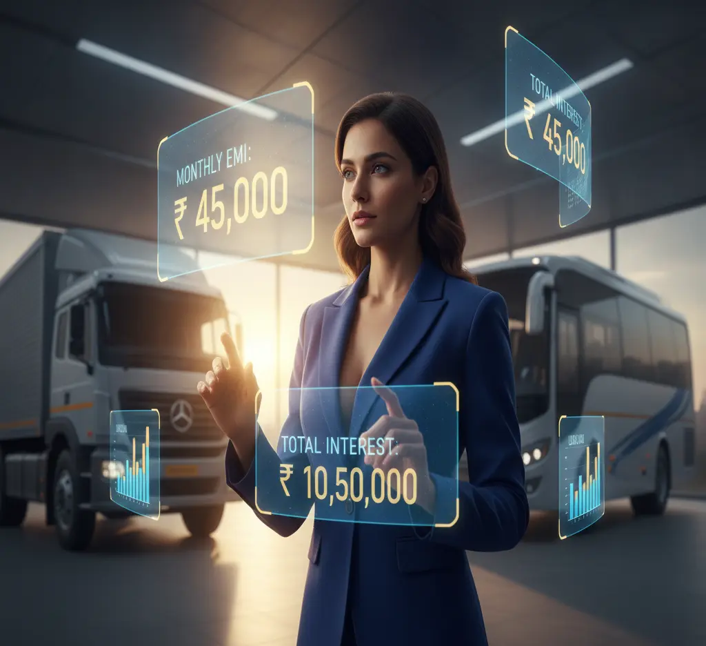 Benefits of Using This Commercial Vehicle Loan EMI Calculator