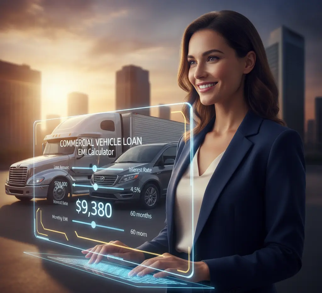 Online Commercial Vehicle EMI Calculator
