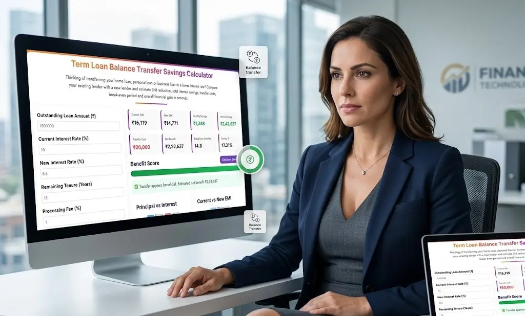 Term Loan Balance Transfer Savings Calculator 2 Term Loan Balance Transfer Savings Calculator online