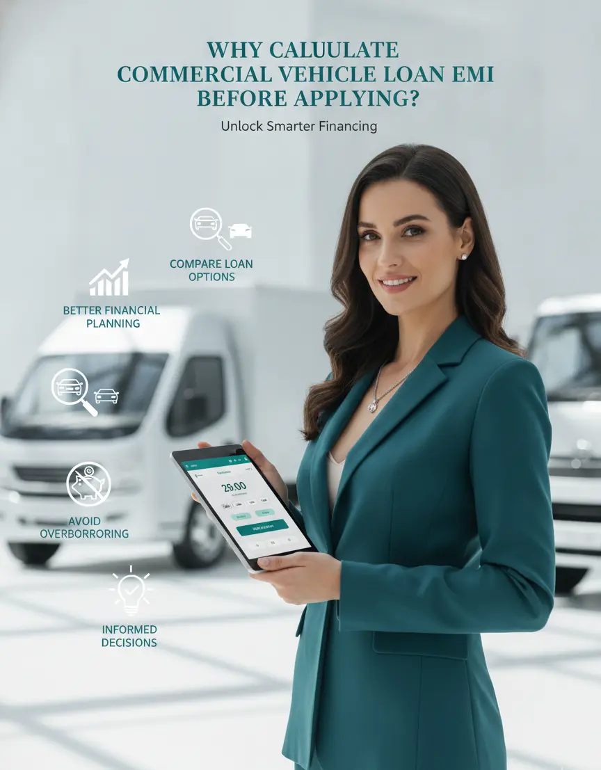 Why Calculate Commercial Vehicle Loan EMI Before Applying