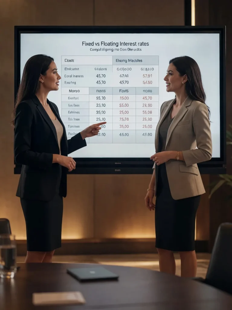 Fixed vs Floating Interest Rate Example Calculation