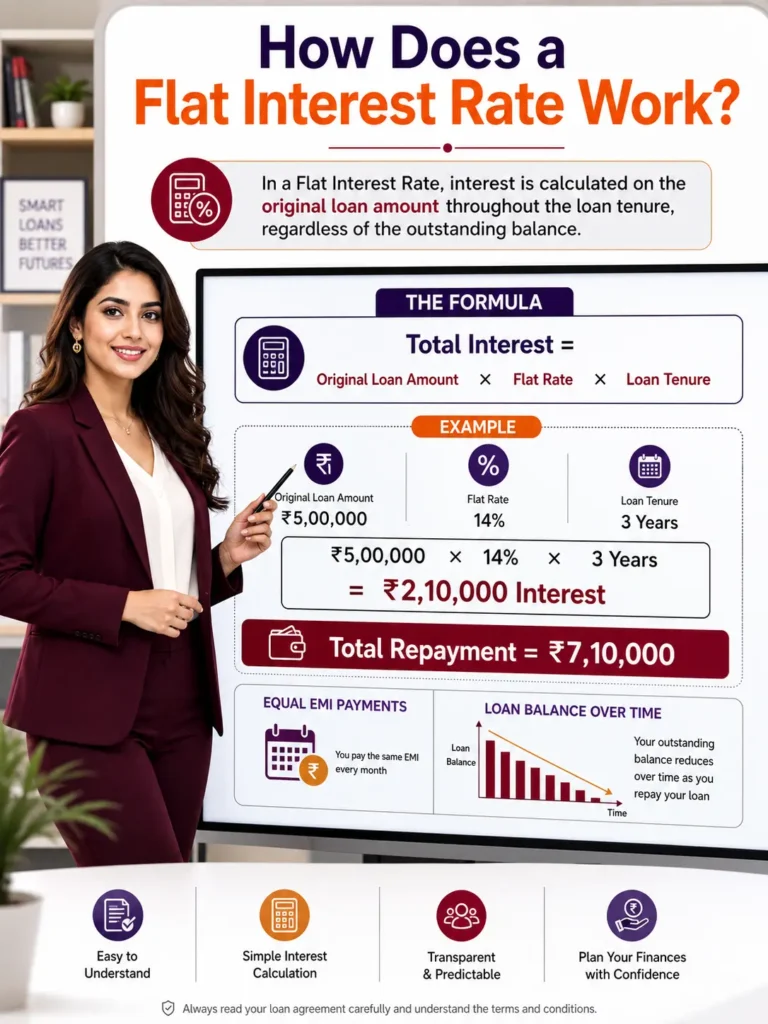 How Does a Flat Interest Rate Work