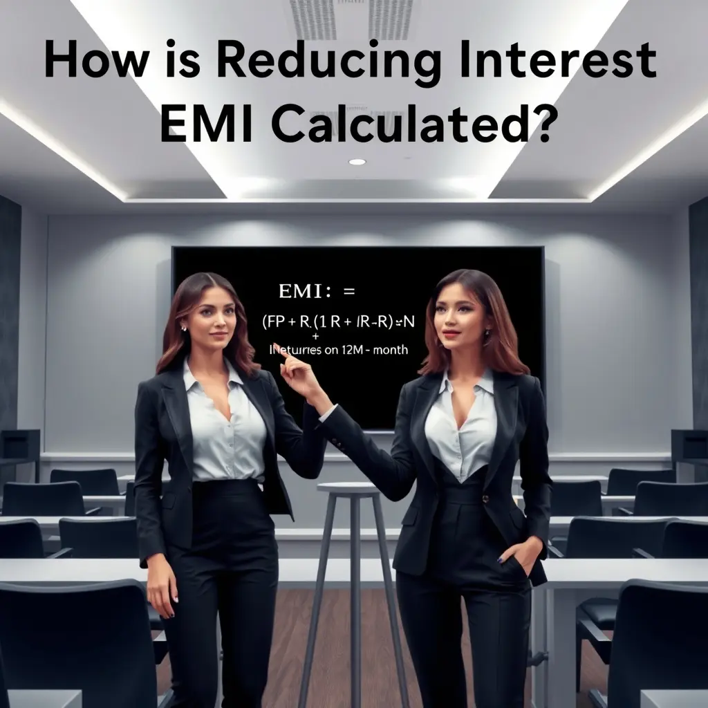 How Is Reducing Interest EMI Calculated
