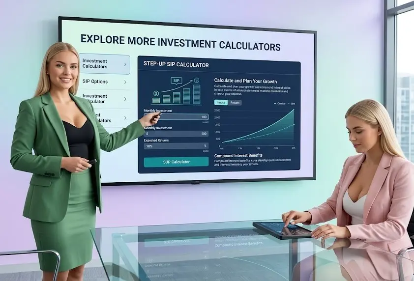 Step-Up SIP Calculator 6 Explore More Investment Calculators