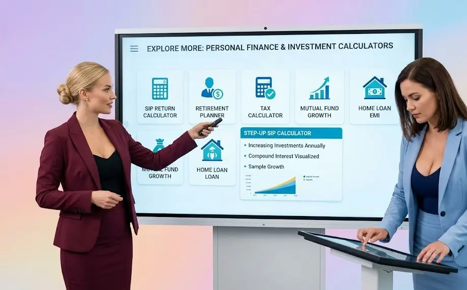 Step-Up SIP Calculator 5 Explore More investment personal Finance Calculators