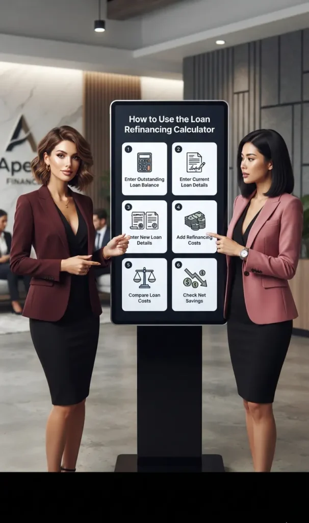 How to Use the Loan Refinancing Calculator