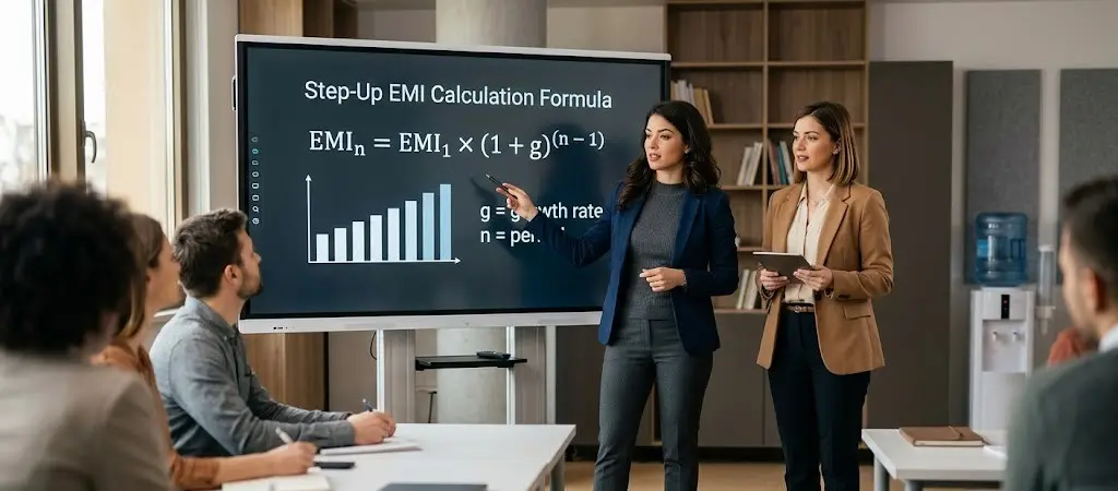 Step-Up EMI Calculator 2 Step Up EMI Calculation Formula